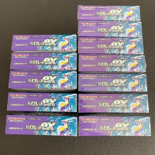 ポケモンカードゲーム〜バイオレットex12BOX