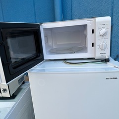 冷蔵庫　洗濯機　オーブン　電子レンジ　4点セット