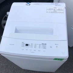 NO 534  🌈福岡市内配送設置無料✨🌈  2022年　全自動洗濯機 ホワイト IAW-T503E-W [洗濯5.0kg /上開き]