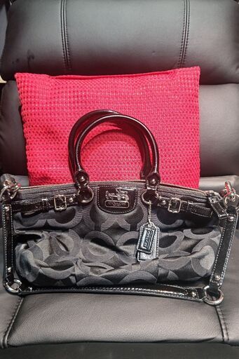 美品！COACH ハンドバッグ F18650とおまけ
