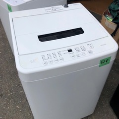 NO 528 🌈福岡市内配送設置無料✨🌈  2020年　洗濯機 4.5kg 部屋干し時間短縮モード 一人暮らし IAW-T451
