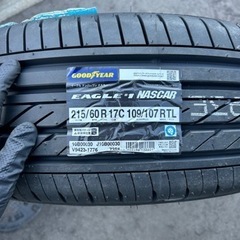 GOODYEAR ナスカー EAGLE 1 215/60R/17 7.5～8分山 GOODYEAR ナスカー EAGLE 1 215/60R/17 7.5～8分山 GOODYEAR ナスカー