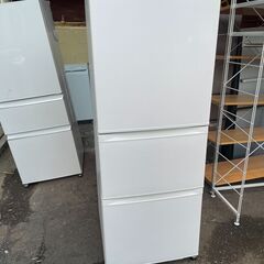 3ドア冷蔵庫 330L 2019年製 TOSHIBA/東芝 ベジータ 右開きタイプ 「うるおいラップ野菜室」 GR-R33S ノンフロン シルバー 札幌市東区