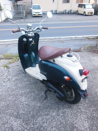 美車 YAMAHA 2st VINOビーノ 希少カラーダークブルーメタリック セル