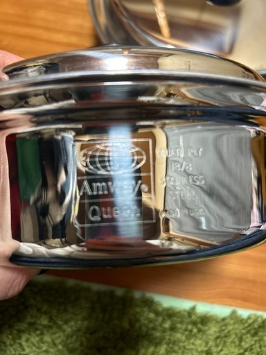 値下げ】アムウェイクィーン 中フライパン 値下げ中！セット売り