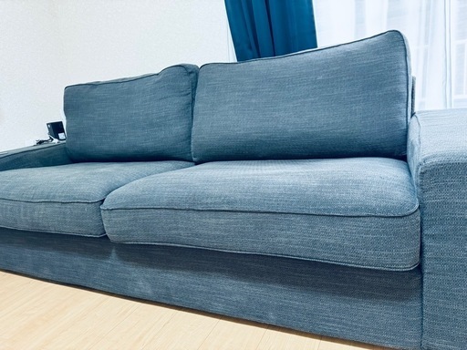 【超美品】IKEA ３人掛けソファ　2