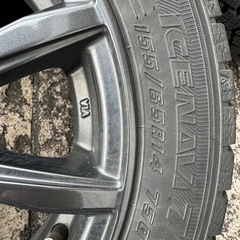 155/65R14 スタッドレスタイヤ　GOOD YEAR アイスナビ7