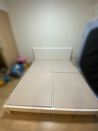 コンセント付き クイーンベッド ふれーむ