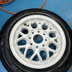 スパルコ 13インチ pcd110/114.3 ホイールのみ 4本セット