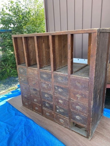 和製アンティーク家具　薬箪笥　ヴィンテージ