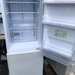 NO 524 🌈福岡市内配送設置無料✨🌈　シャープ SHARP 冷蔵庫 （271L・右開き） 2ドア ホワイト系 SJ-PD27B-W