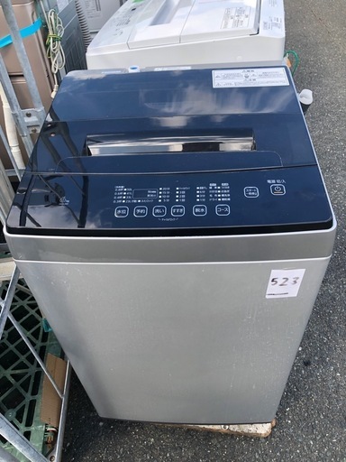 NO 523 福岡市内配送設置無料✨  2021年　洗濯機 6Kg 全自動洗濯機 DAW-A60 アイリスオヤマ