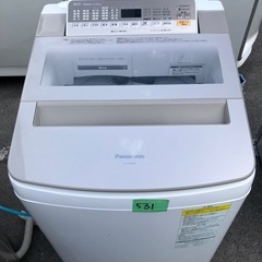 NO 531 🌈福岡市内配送設置無料✨🌈  NA-FW90S5-N 縦型洗濯乾燥機 シャンパン [洗濯9.0kg /乾燥4.5kg /ヒーター乾燥(水冷・除湿タイプ) /上開き] 