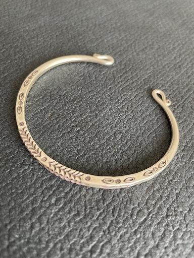 新品✨カレンシルバー　バングル③