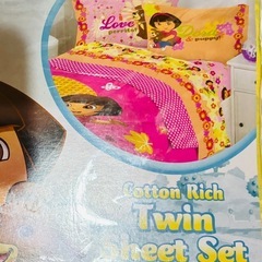 アメキャラ　DORA シーツセット