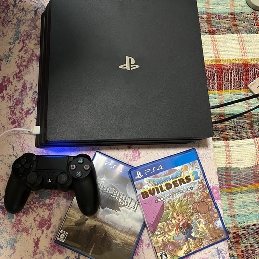 PS4Pro 1TB ソフト2本