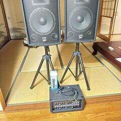 スピーカーセット　PA12/6　さらに・・・値下げ スピーカーセット PA12/6 さらに・・・値下げ