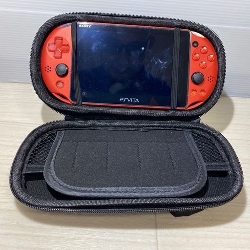 【中古品】 SONY playstation PS Vita Wi-Fi ネオンオレンジ PCH-2000