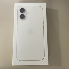新品未開封 SIMフリー iPhone16 256G ホワイト