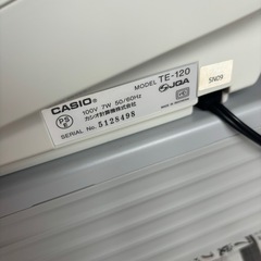 ほぼ未使用！配送可能！カシオ レジスター TE-120 互換キー　