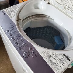 K 【直接引取】2019年製 東芝電気洗濯機 AW-5G6 中古品 クリーニング済み 全自動洗濯機