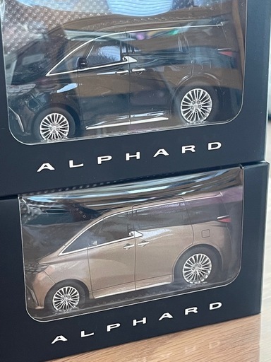 新型アルファード模型