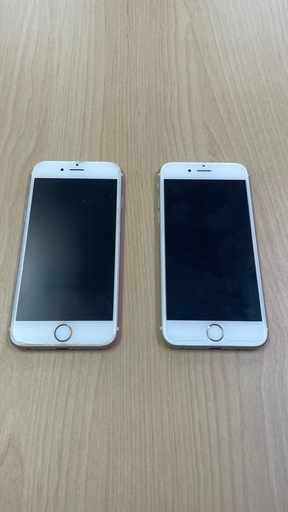 iPhone6s  2台セット ピンク128GB ゴール64GB