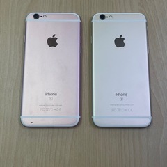 iPhone6s  2台セット ピンク128GB ゴール64GB
