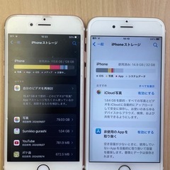 iPhone6s  2台セット ピンク128GB ゴール64GB
