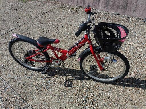 中古　子ども用自転車　22インチ
