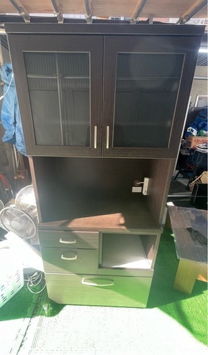 美品　\nニトリ　レンジボード　収納棚