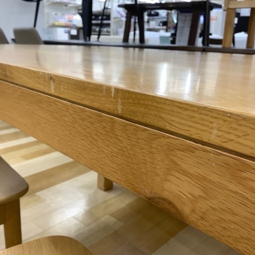 トレファク ラパーク岸和田店】無印良品 ベンチダイニング4点セット 