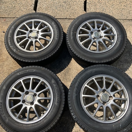 随時値下げ中‼️】DUNLOP スタッドレスタイヤ165/60R15 ホイール付 かいい