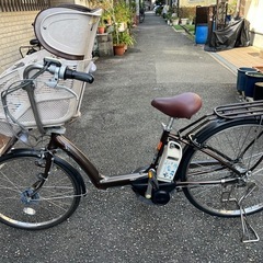 一旦止めてます。《ジャンク品》Bikke電動アシスト自転車