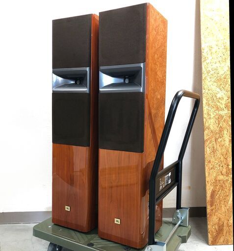 JBL スピーカー S2400 チェリー天然木 グロス仕上げ タワー型スピーカー トールボーイ バスレフ方式 美品