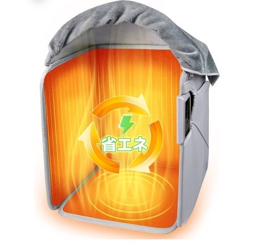 新品未使用品です‼️‼️‼️ デスクヒーター パネルヒーター【720°全方位発熱式足元ヒーター】 踏み型 速暖 こたつ ヒーター 5段階温度調節 6段階切タイマー パネルヒーター 足元 寒さ対策 省エネ 電気ヒーター パネル 静音 無風無音 過熱保護 転倒保護 遠赤外線デスクヒーター 折り畳み式 収納便利 オフィス 暖房器具 日本語取扱説明書付き (グレー)