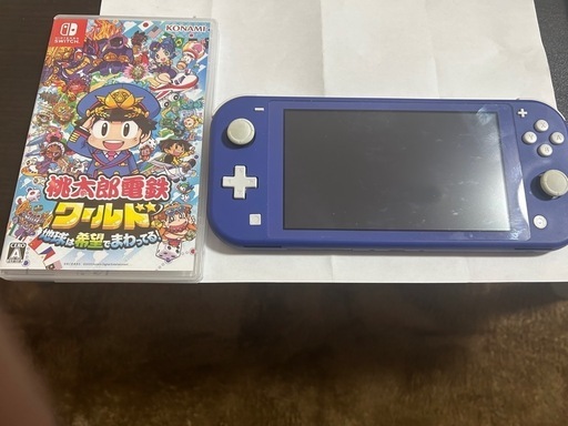 『現在お取引中』Switch light 本体\u0026桃鉄ワールドセット