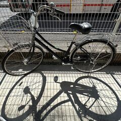 ジモティ来店特価!!　軽快車　TRANCE　MATIC　26インチ　ブラック　　J-1067