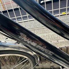 ジモティ来店特価!! 軽快車 TRANCE MATIC 26インチ ブラック J-1067