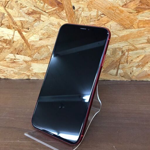 【741】スマートフォン iPhone XR 64GB レッド A2106