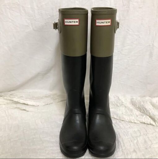 HUNTER ハンター 希少 2トーン レインブーツ 長靴 UK6 25cm