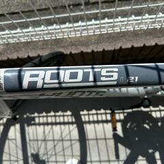 ジモティ来店特価!!　クロスバイク　アサヒサイクル　ROOTS　SR700S　ホワイト　　J-1070