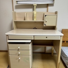 子供用　勉強机　収納　セット
