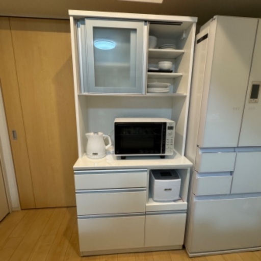 【美品】カップボード　食器棚