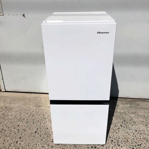 【引き取り限定】ハイセンス 2ドア冷蔵庫 135L 右開き 2022年製 HR-D13E2W ホワイト