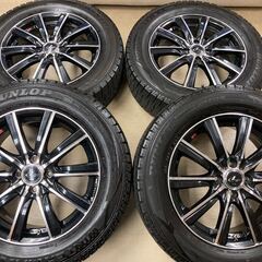 新品 DUNLOP WINTER MAXX WM01 225/55R18 18インチ スタッドレス 4本 