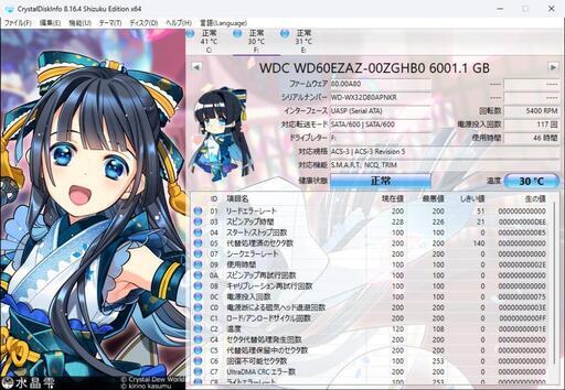 WD 6TB HDD ２個セット