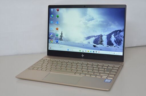 中古ノートパソコン HP Laptop 13-ad129TU Windows11+office 爆速SSD512GB core i5-8250U/メモリ8GB/13.3インチ/webカメラ/無線内蔵