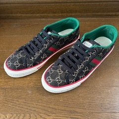 GUCCI TENNIS 1977 キャンバススニーカー
