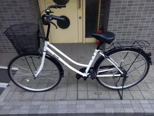 B1712 自転車 アサヒサイクル offiche 26インチ オートライト シングル